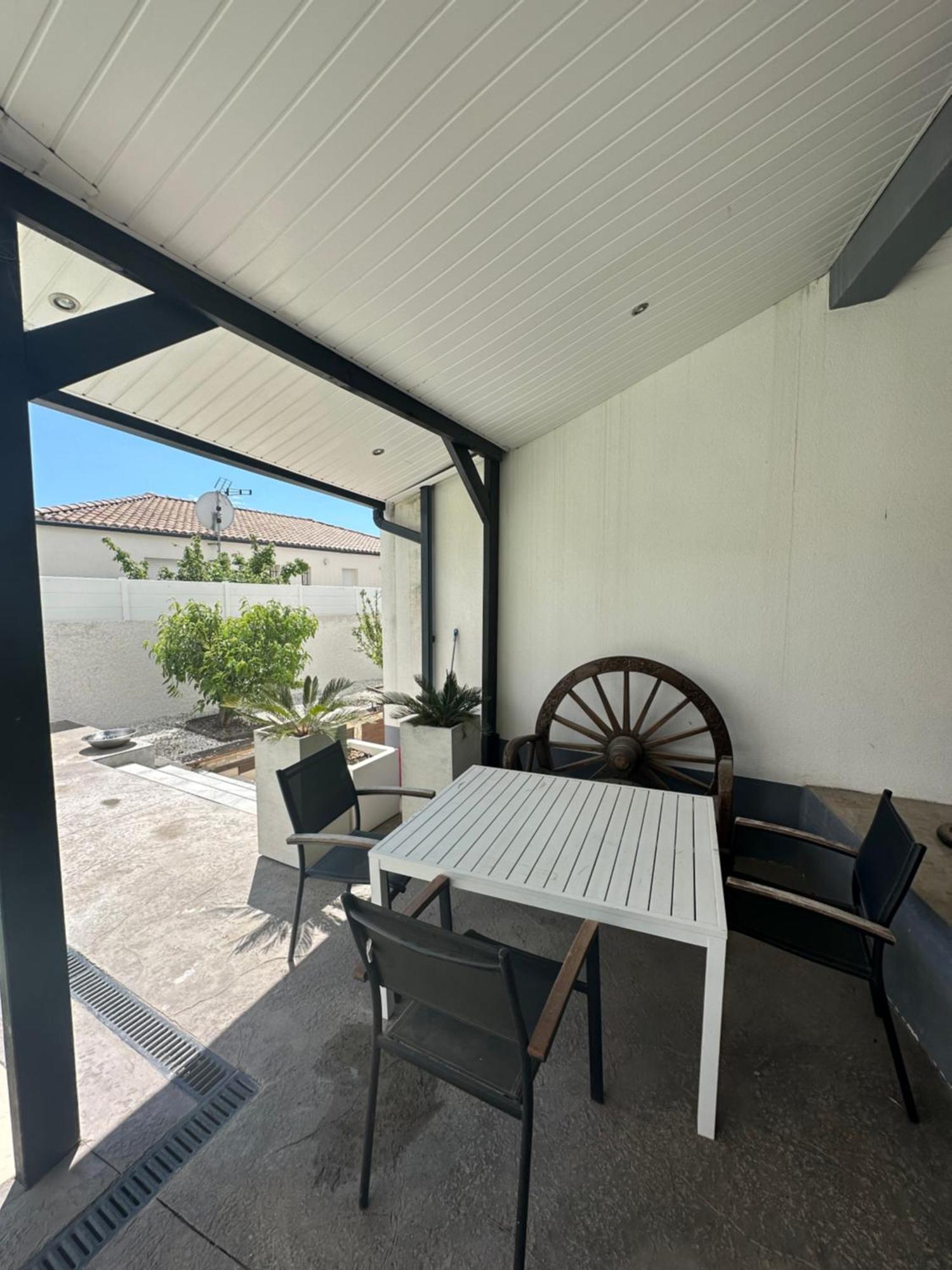 Superbe Appartement Avec Piscine Et Spa Privatif Villeneuve-les-Beziers Luaran gambar